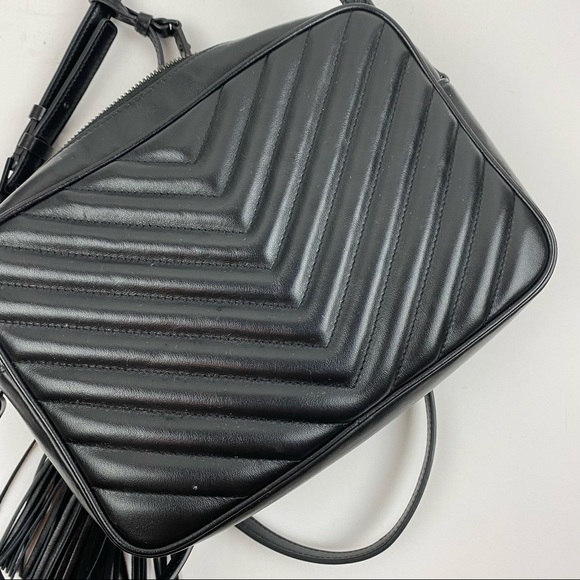 Saint Laurent Lou Matelassé Leather Camera Bag - Picture 5 of 6